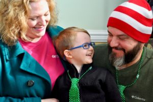 The Wallace family at the Ronald McDonald House of Southern New Jersey