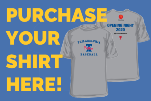 t-shirt front and back with text that reads "purchase your shirt here"